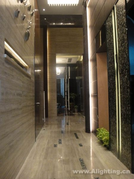 Deep tone interior decoration picture