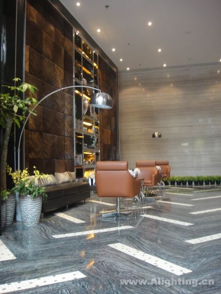 Deep tone interior decoration picture