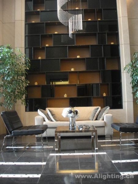 Deep tone interior decoration picture