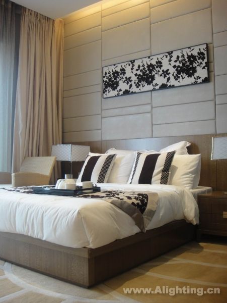 Deep tone interior decoration picture