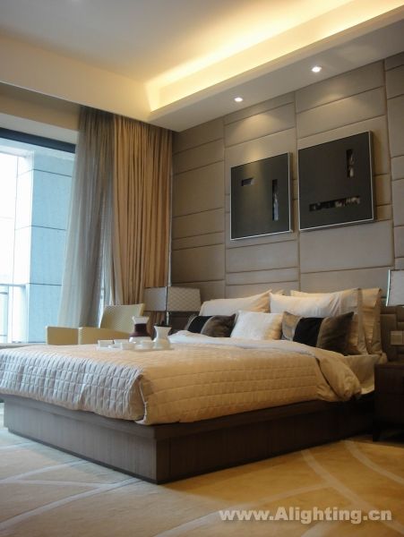 Deep tone interior decoration picture