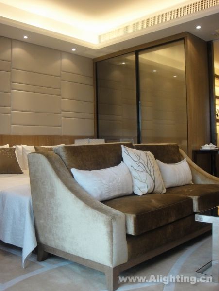 Deep tone interior decoration picture