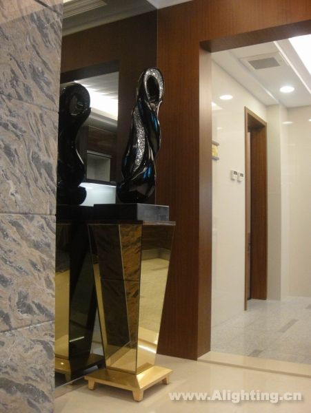 Deep tone interior decoration picture
