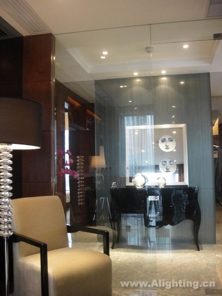 Deep tone interior decoration picture