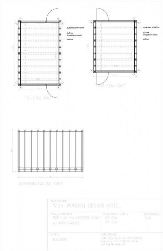 Indoor and outdoor works
