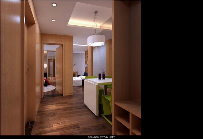 Simple and stylish home decoration design