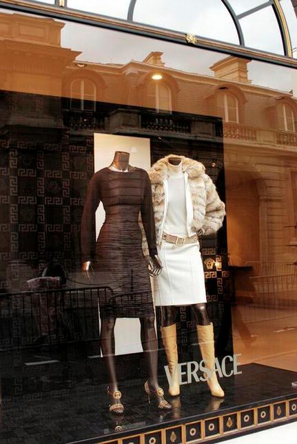 Paris Fashion clothing store Street shooting