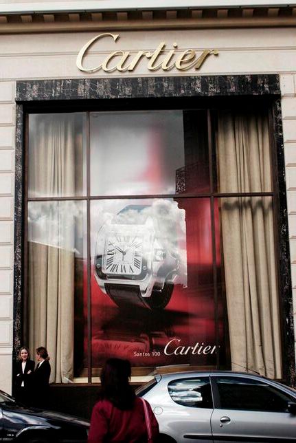 Paris Fashion clothing store Street shooting