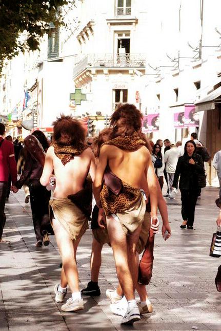 Paris Fashion clothing store Street shooting
