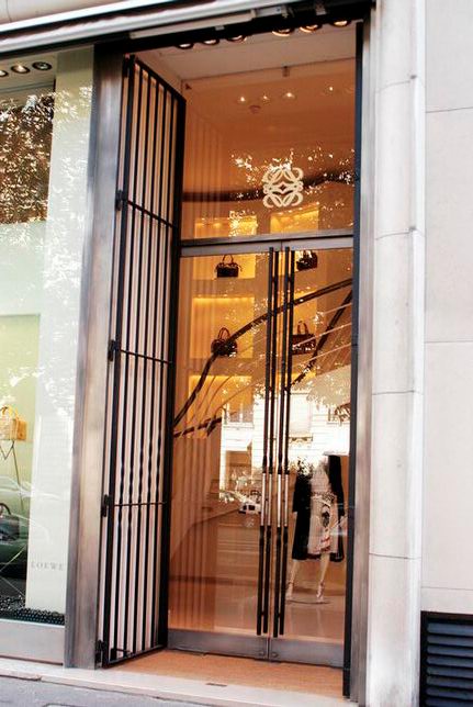 Paris Fashion clothing store Street shooting