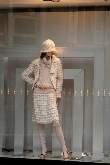 Paris Fashion clothing store Street shooting
