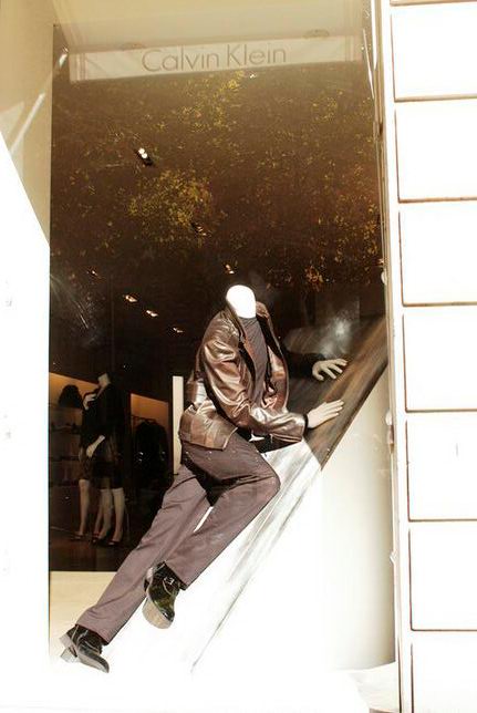 Paris Fashion clothing store Street shooting