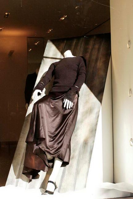 Paris Fashion clothing store Street shooting