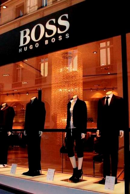 Paris Fashion clothing store Street shooting