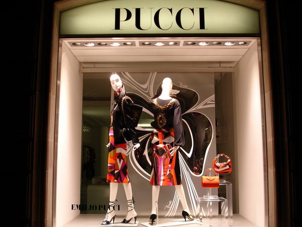 Paris street fashion store windows and Appreciation