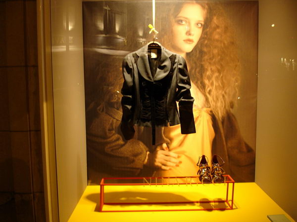 Paris street fashion store windows and Appreciation