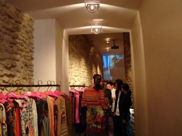 Paris street fashion store windows and Appreciation