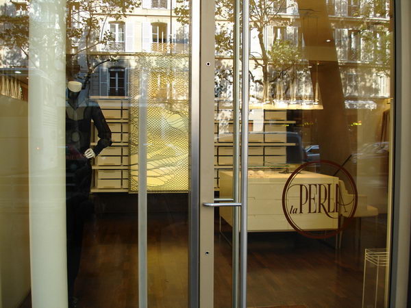 Paris street fashion store windows and Appreciation