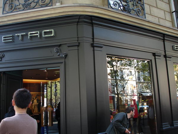Paris street fashion store windows and Appreciation