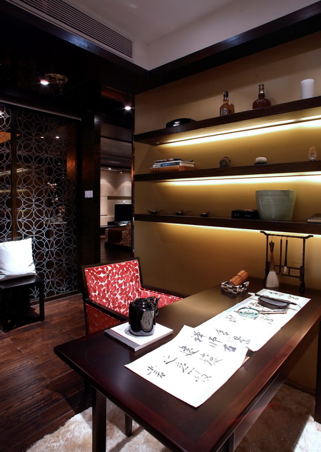 Chinese style high-end apartment scene graph-2