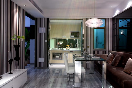 Chinese style high-end apartment scene graph-5