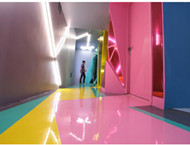 Sense of light and colorful interior design