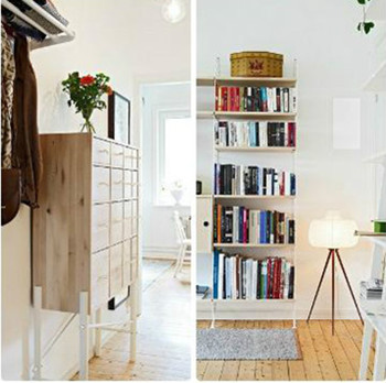 White simple and comfortable home design