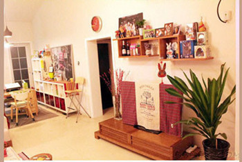 Warm and comfortable interior design