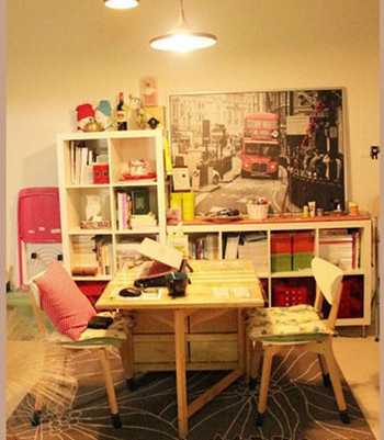 Warm and comfortable interior design
