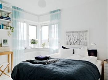 Clear white and clean home design