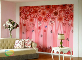 Romantic cherry blossoms home design