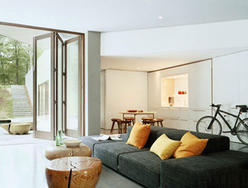 Comfortable and clean living room design
