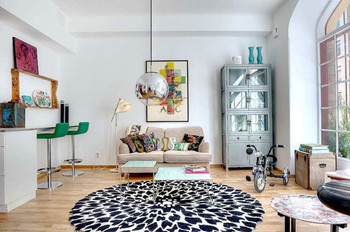 Comfortable and clean living room design