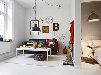 Comfortable and clean living room design