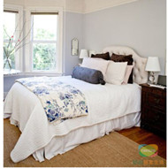 The white comfortable home interior design