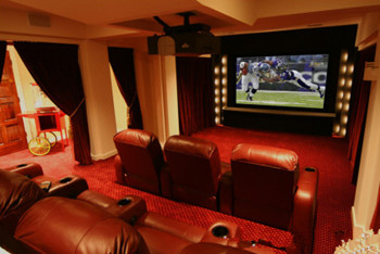 Fashion home theater design