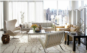 White minimalist interior design