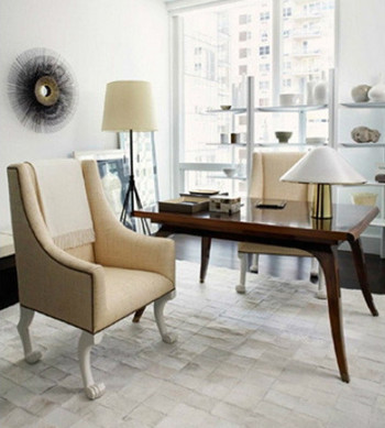 White minimalist interior design