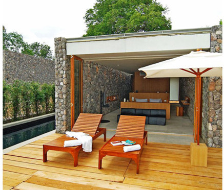Simple and natural resort hotel design