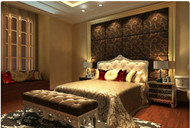 Luxury European Style bedroom interior design