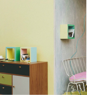 Bright ice cream colors interior design