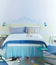 Bright ice cream colors interior design