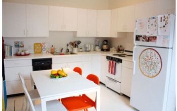 Colorful and simple interior design