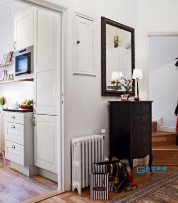 The overall design of the individual apartments