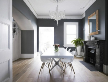 The modern simple living room design