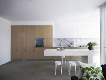 Modern silver-gray interior design