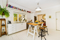 The home simple restaurant design