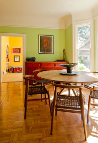 The home simple restaurant design