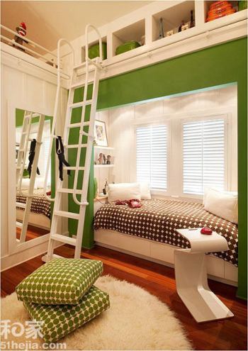 Creative personality bedroom design