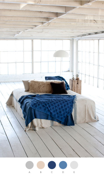 Comfortable bedroom interior design